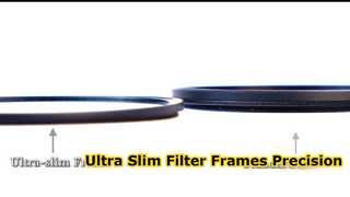 Cadre de filtre ultra fin